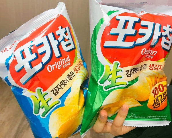Meistverkaufte koreanische Snacks 2018